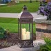 Darby Home Co Pinckneyville Triple LED Candle Glass Lantern DBHC9768